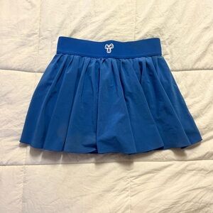 Aritzia Blue Mini Tennis Skirt in Small